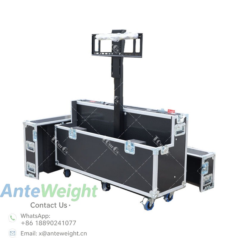 Aluminum Case 65 - Estuche de Transporte para TV Portátil