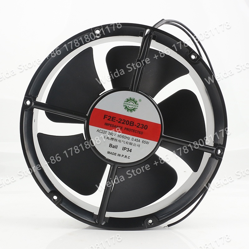 Aluminum Case 65 - Nuevo Ventilador de Refrigeración BOMBARDIER AC