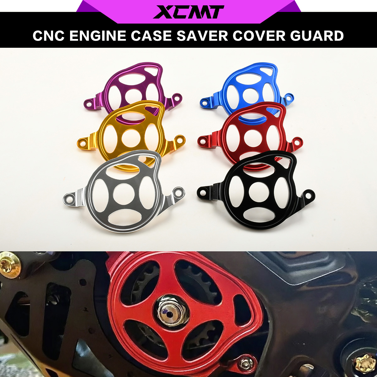 Aluminum Case 65 - Protector de Carcasa de Motor para