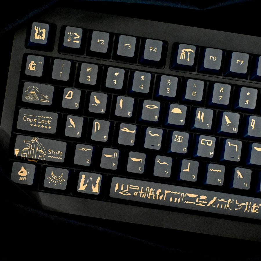 Keyboard Gaming Black - Teclado mecánico para juegos, 142 teclas,