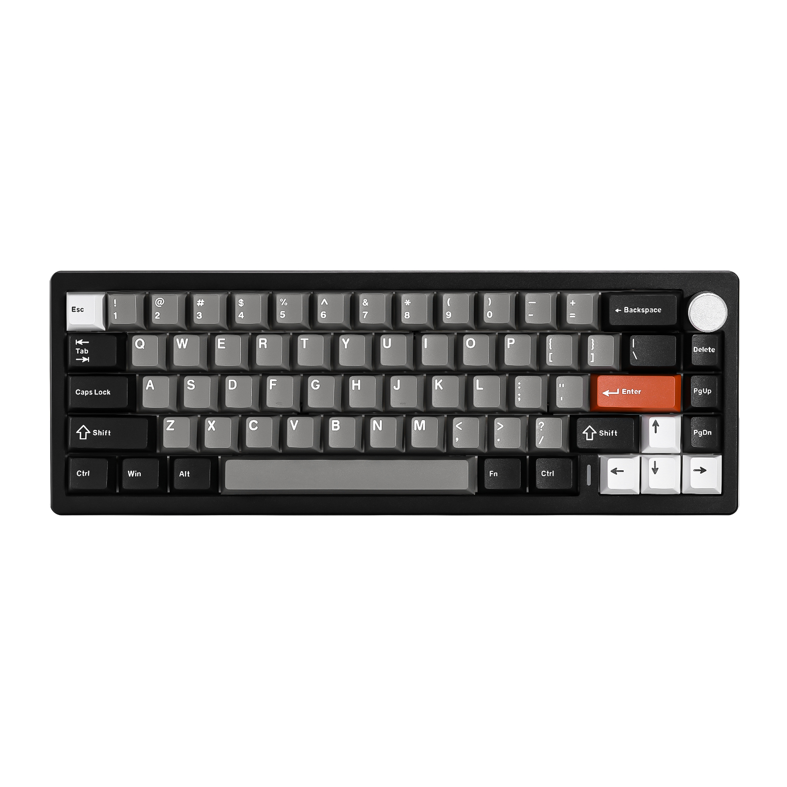 Gaming Keyboard Mini Mechanical - Teclado Mecánico YUNZII AL68 Negro QMK/VIA,
