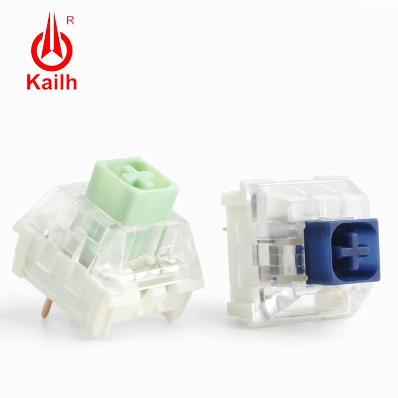 Gaming Keyboard Mini Mechanical - Kailh Box-interruptor de teclado azul marino