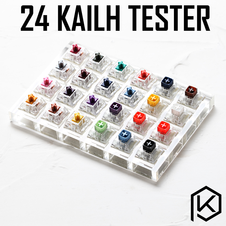 Gaming Keyboard Tester - Probador de 24 interruptores con base