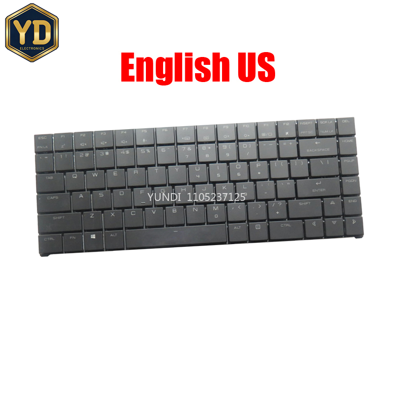 Keyboard Gaming Black - Teclado de ordenador portátil YD para