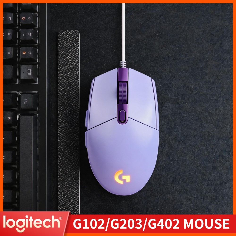 Logitech Mouse G203 - Ratón para juegos con cable Logitech