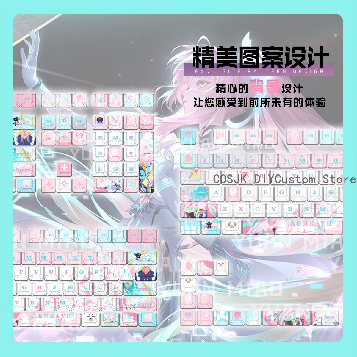 Teclas de Teclado Mecánico par - Gaming Keyboard Top reseña y precio