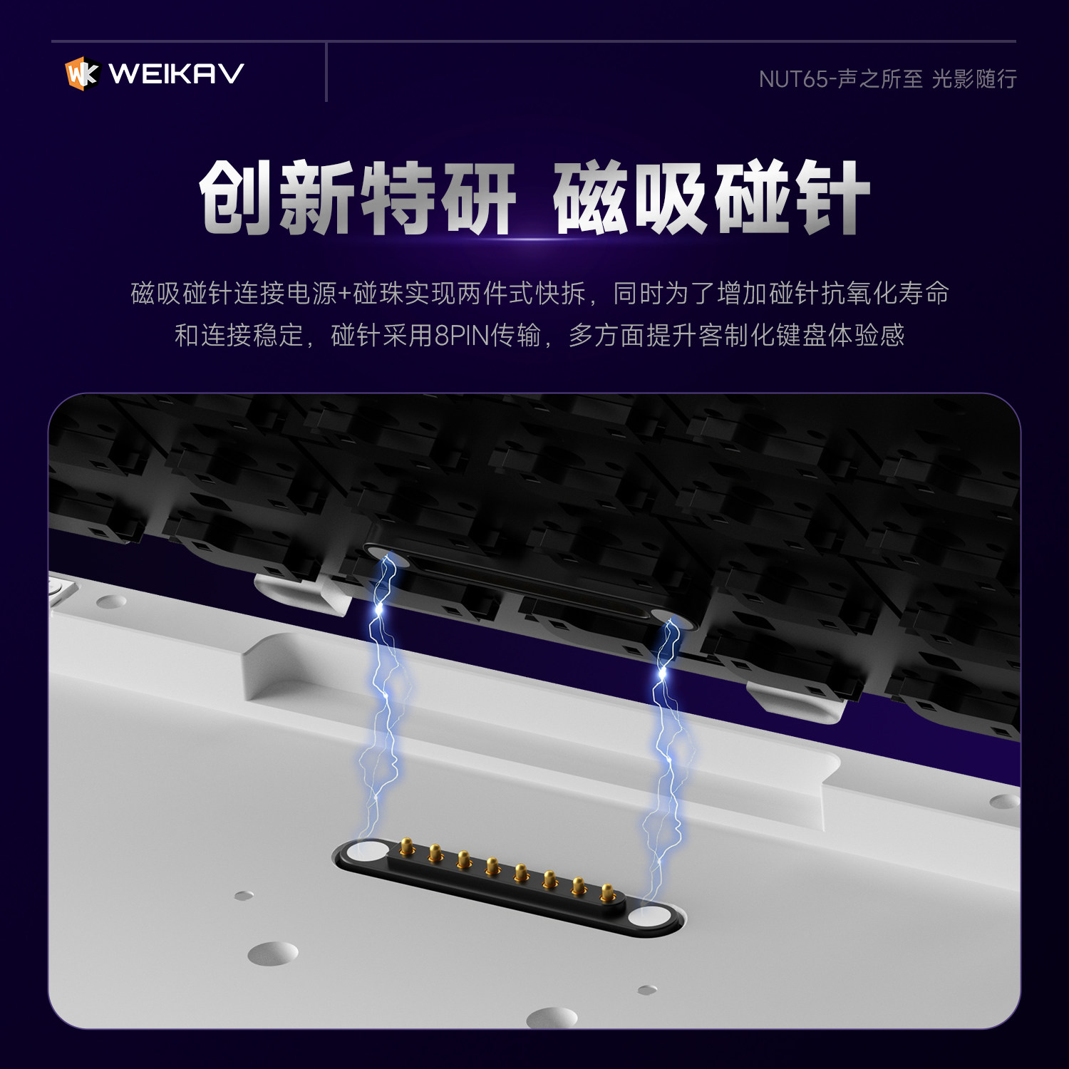 Nuevo Teclado Mecánico Inalámb - Gaming Keyboard Nearby reseña y precio