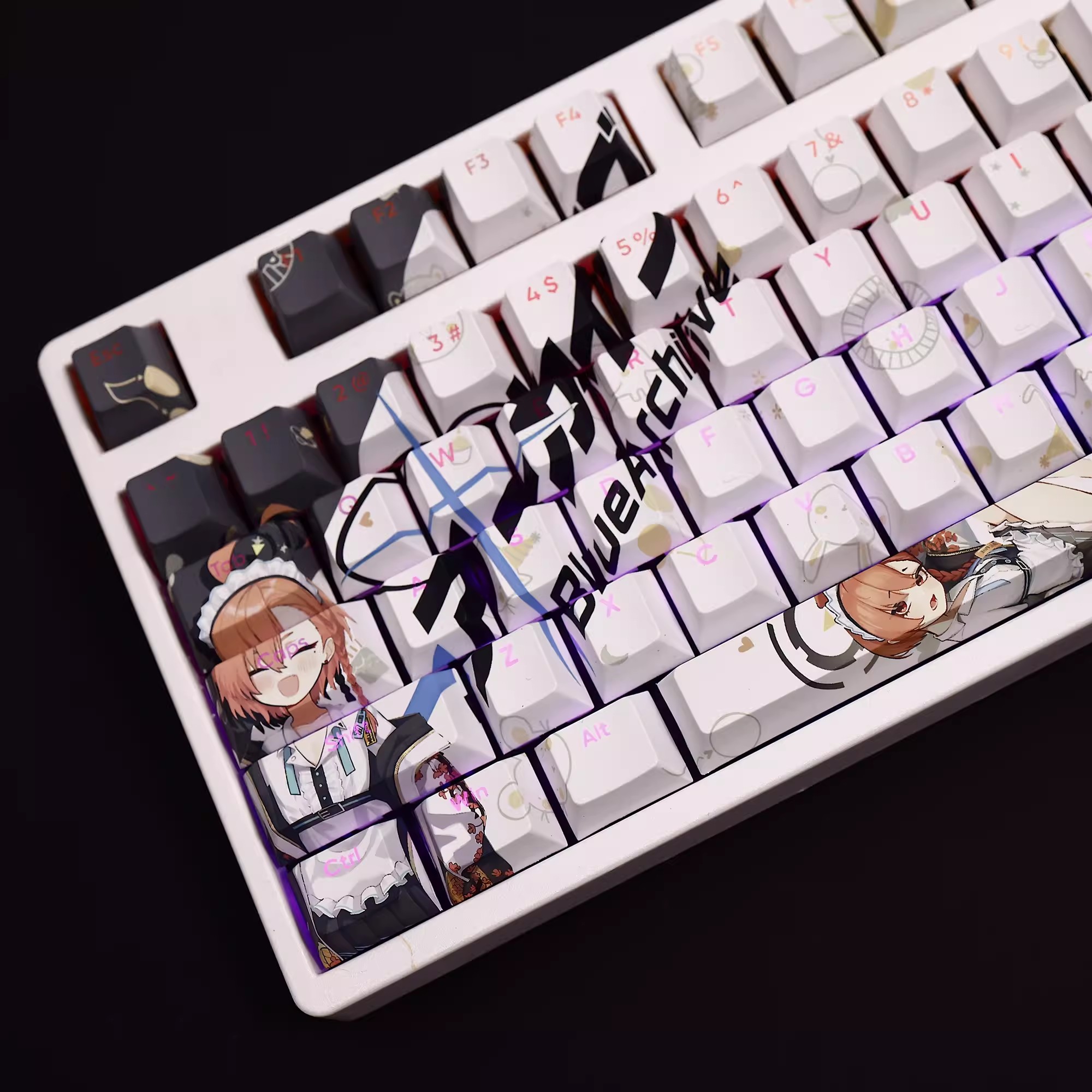 Mikamo Neru-Juego de teclas re - Gaming Keyboard Blue reseña y precio