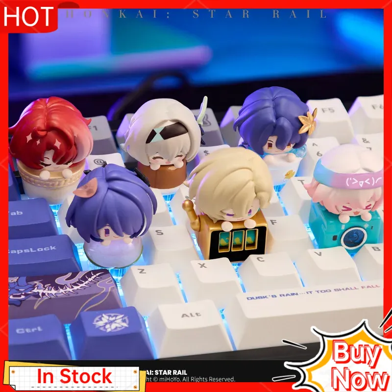 Mihoyo Honkai Star Rail figura - Gaming Keyboard He reseña y precio