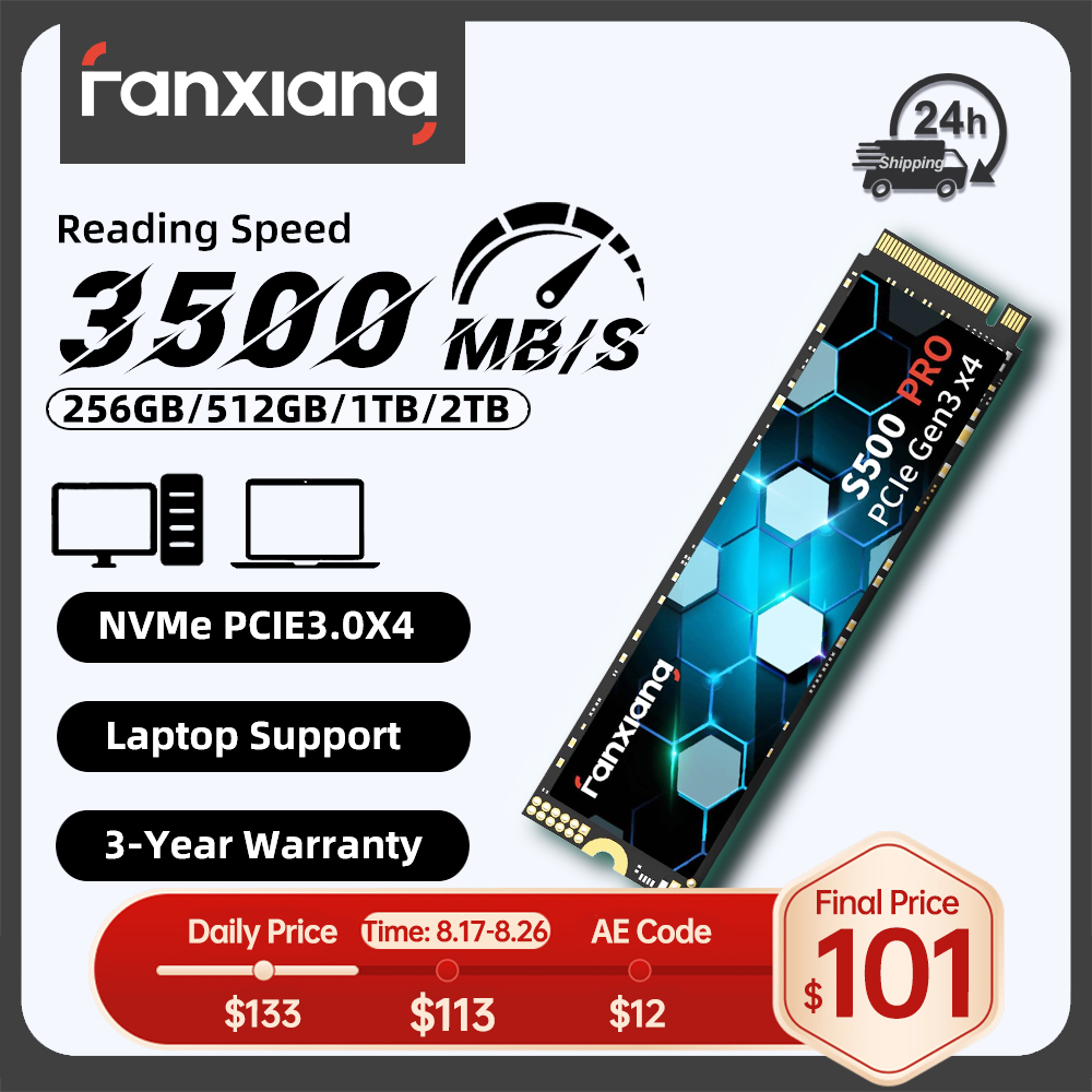 Fanxiang S500 Pro M.2 SSD NVMe - Samsung Ssd 980 Pro reseña y precio