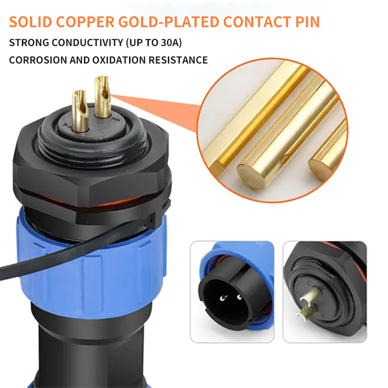 Conector Circular Impermeable  - Aviator Connector Kit reseña y precio