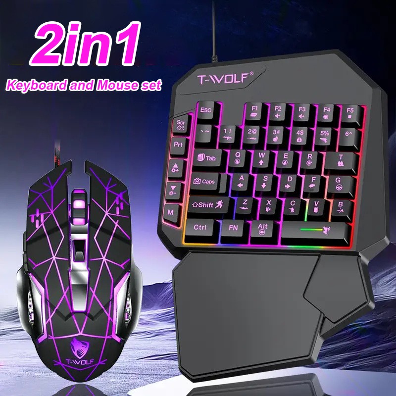 Convertidor de juegos móvil 2  - Gaming Keyboard Mini Mechanical reseña y precio