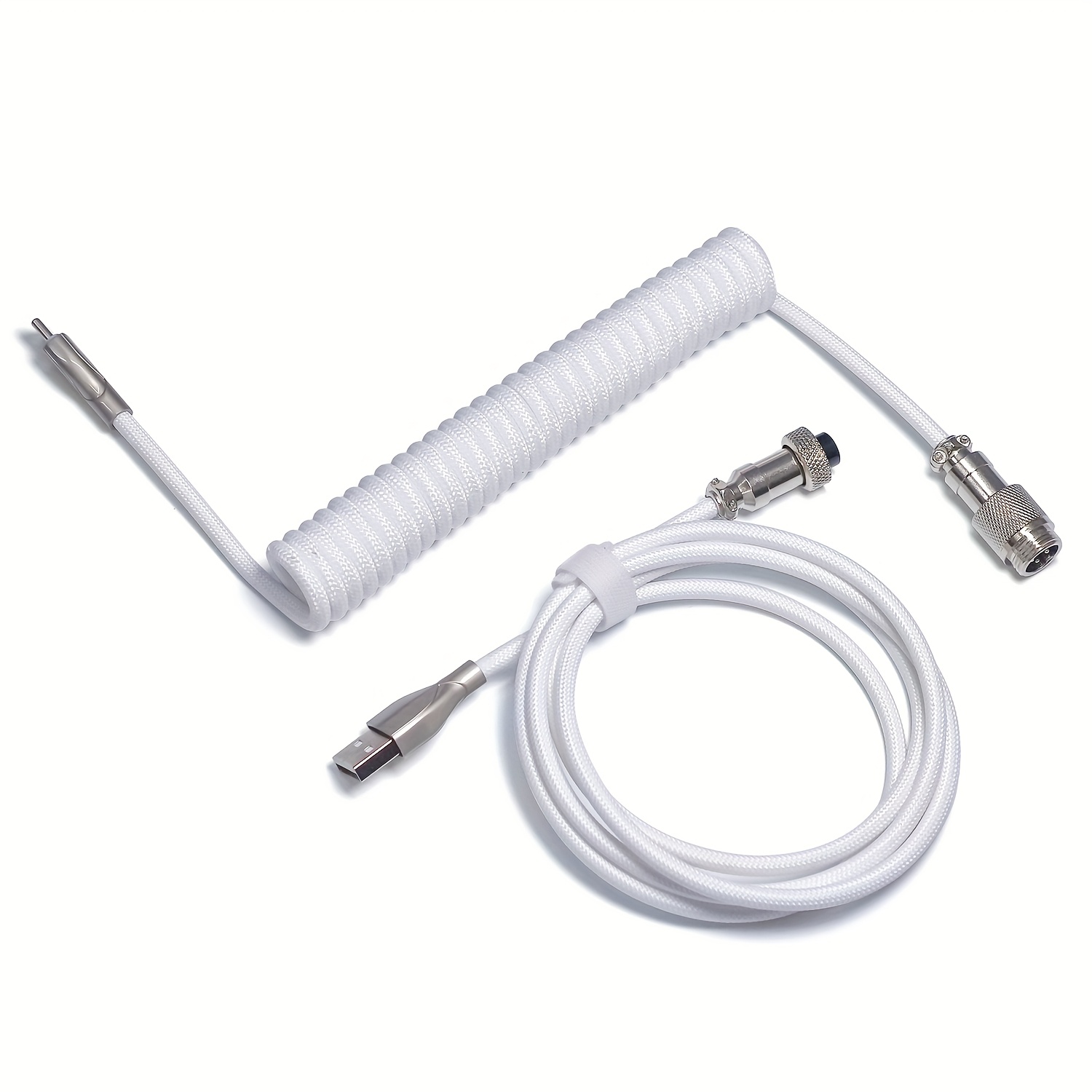 Cable en espiral para teclado  - Gaming Keyboard Type C reseña y precio