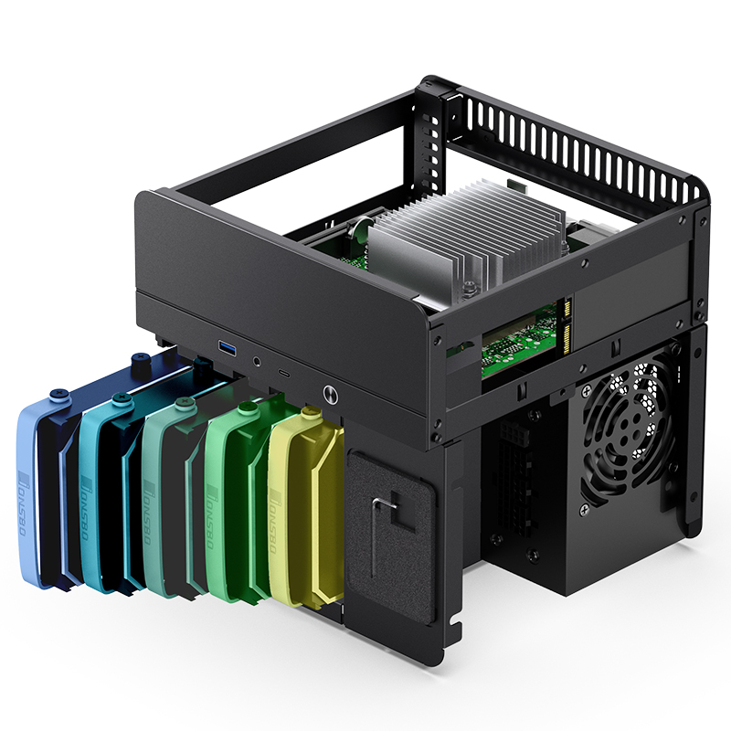 JONSBO N2 NAS Mini ITX de alum - Aluminum Case 65 reseña y precio