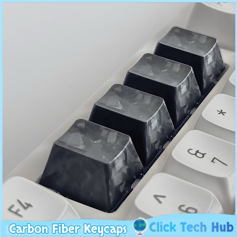 Teclas de fibra de carbono neg - Keyboard Gaming Black reseña y precio