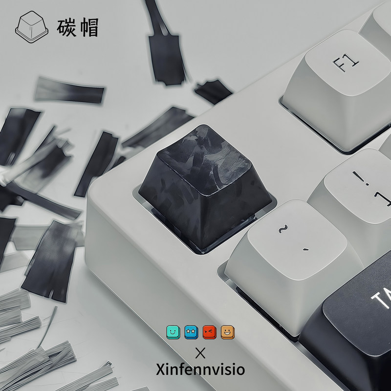 Teclas de fibra de carbono neg - Keyboard Gaming Black reseña y precio