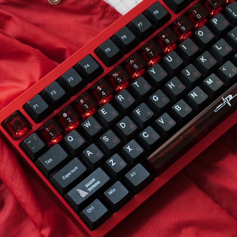 Juego de teclas con tema negro - Keyboard Gaming Black reseña y precio