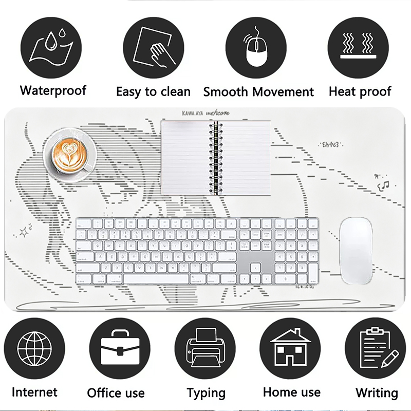 Alfombrilla de Ratón de Cuero  - Gaming Keyboard Nearby reseña y precio